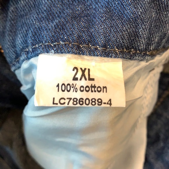 Denim Overall Shorts - Picture 4 of 4